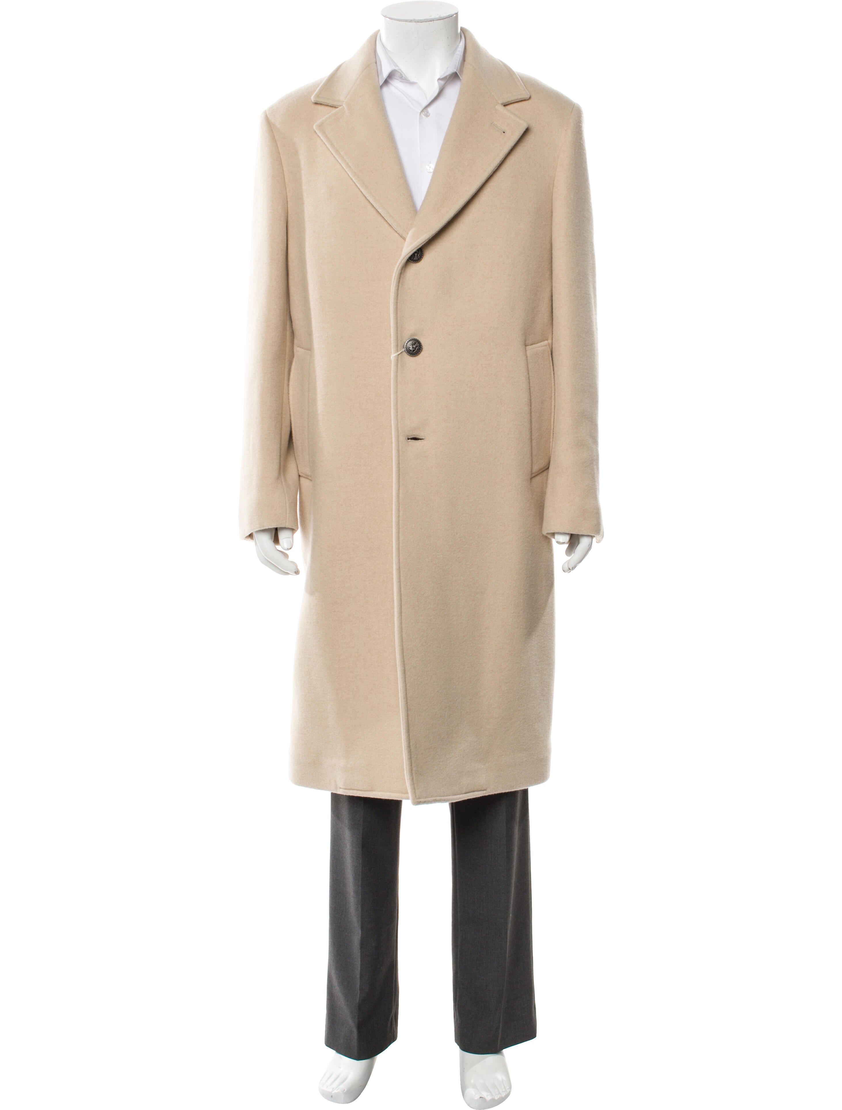 Brunello Cucinelli Camel Hair Peacoat w/ Tags