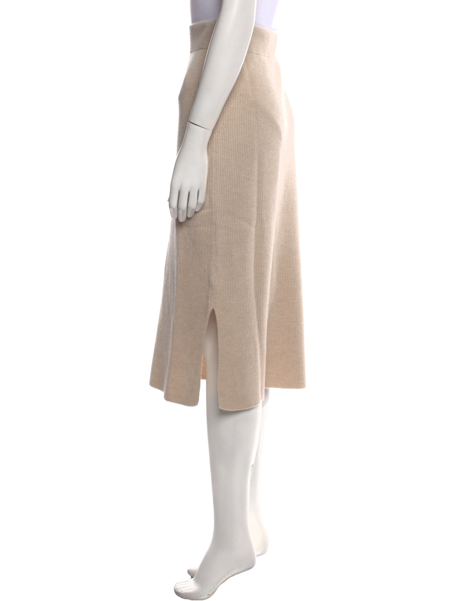 Brunello Cucinelli Cashmere Midi Length Skirt w/ Tags