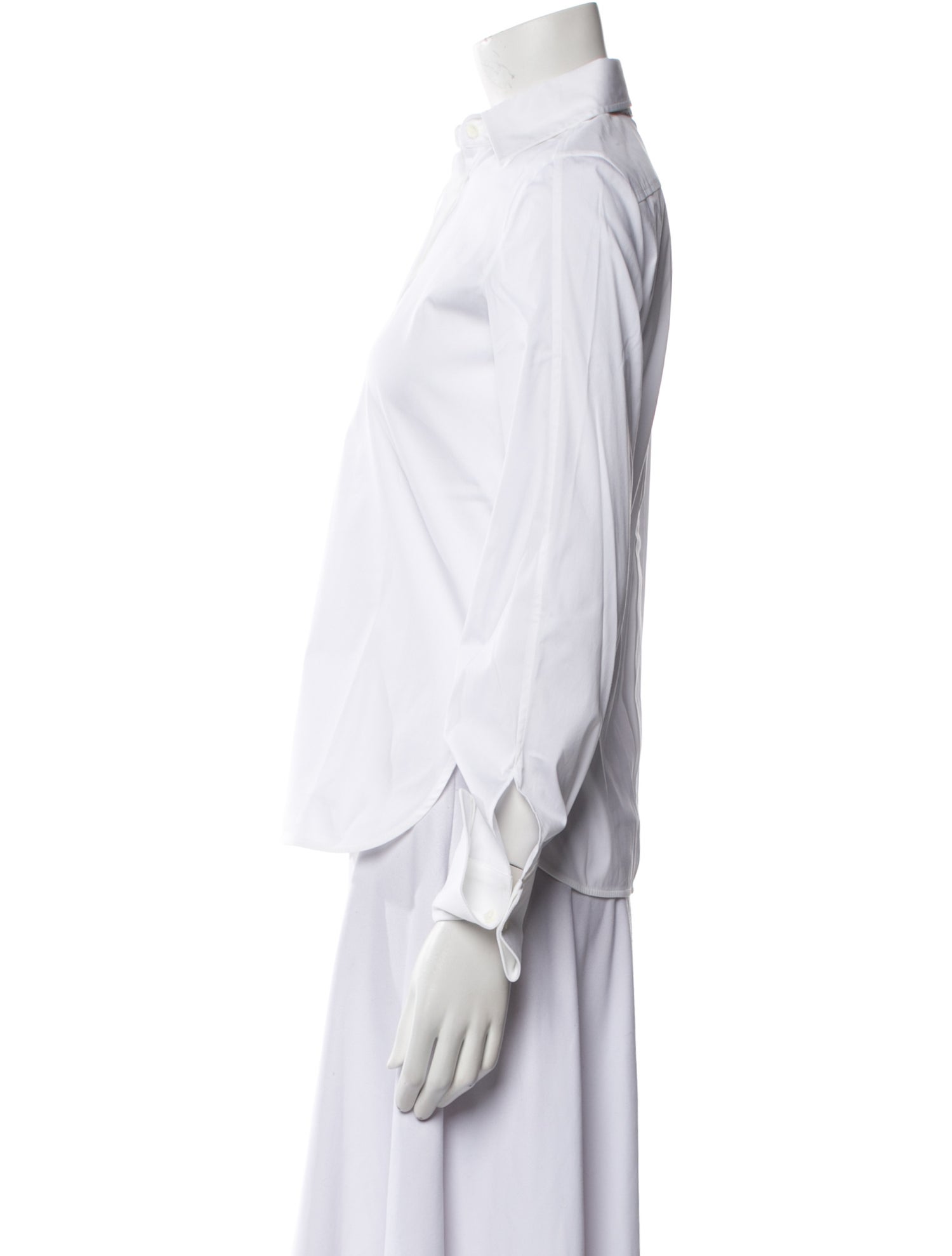 Brunello Cucinelli Long Sleeve Button-Up Top w/ Tags