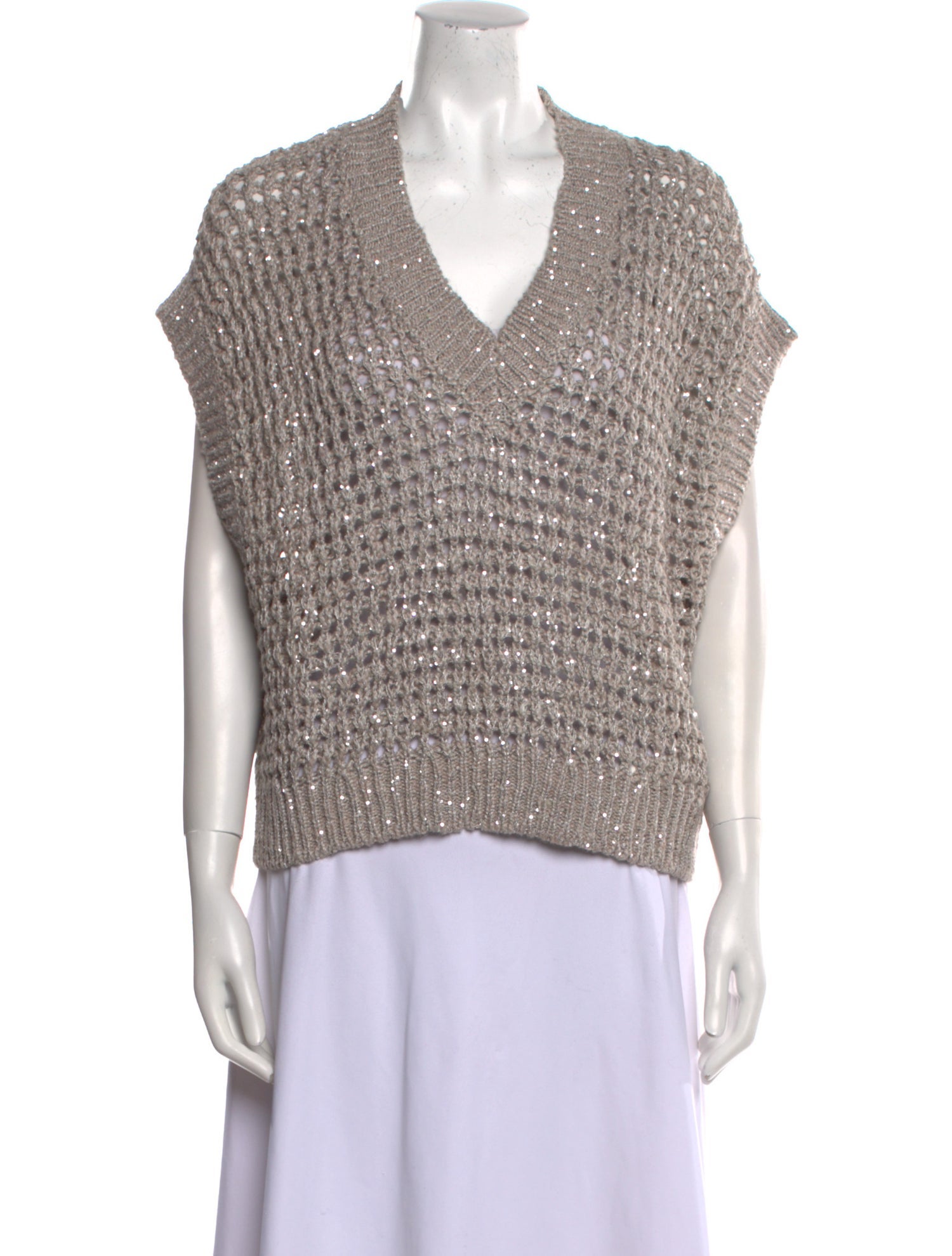 Brunello Cucinelli V-Neck Sweater