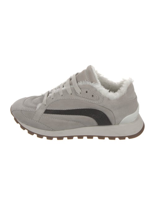 Brunello Cucinelli Suede Sneakers