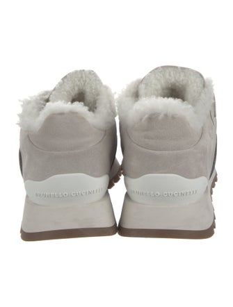 Brunello Cucinelli Suede Sneakers