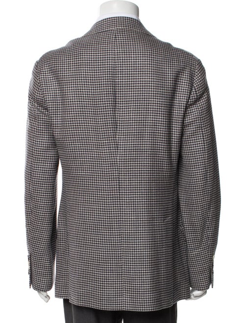 Brunello Cucinelli Houndstooth Print Blazer