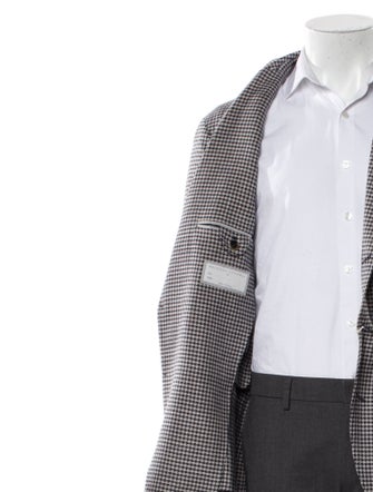 Brunello Cucinelli Houndstooth Print Blazer