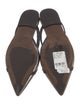 Brunello Cucinelli Monili Leather Mules