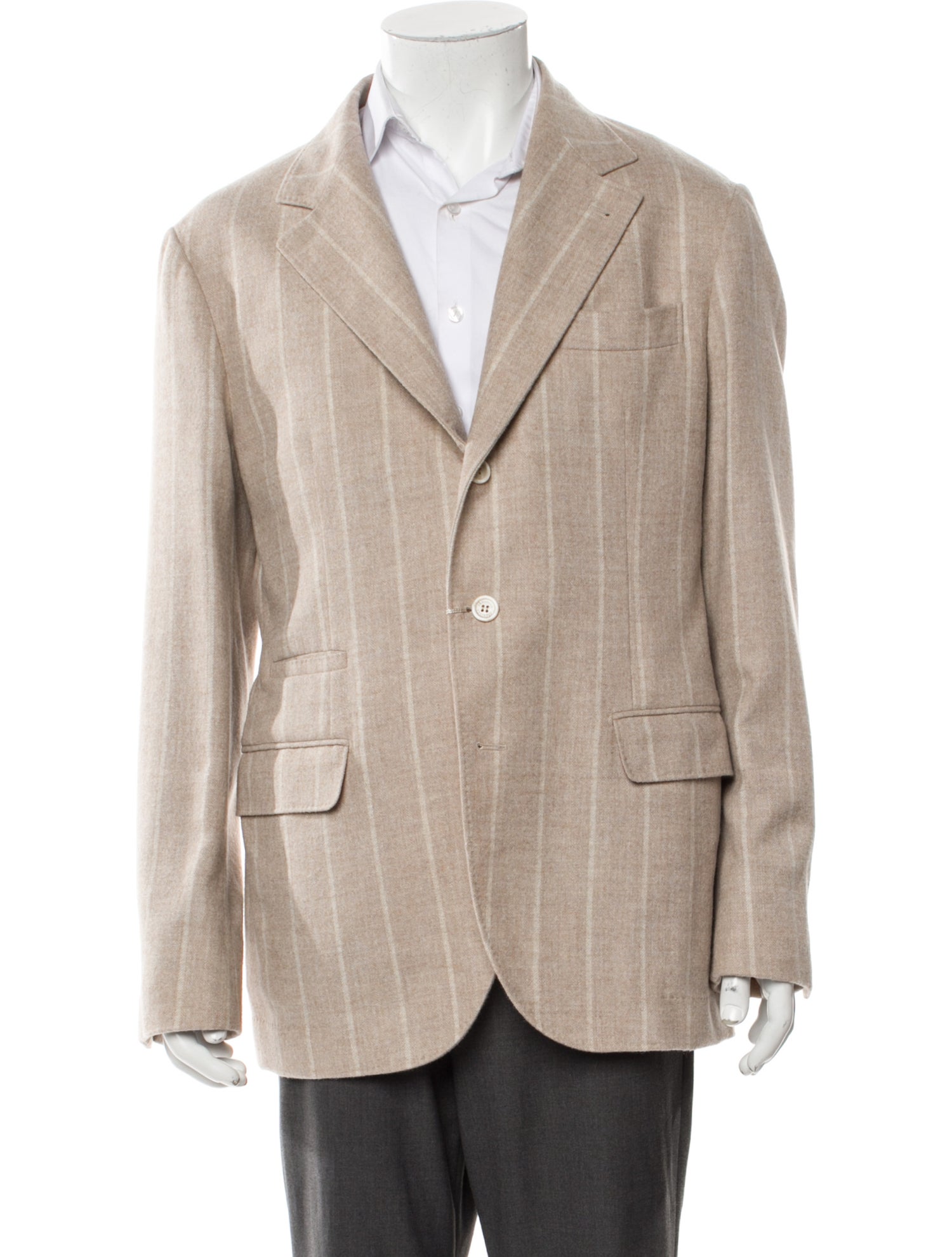 Brunello Cucinelli Striped Blazer w/ Tags