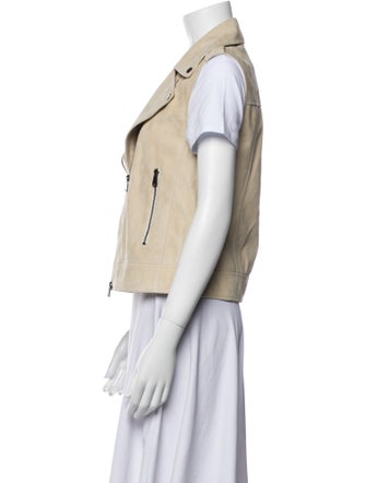 Brunello Cucinelli Leather Biker Jacket