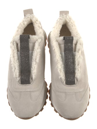 Brunello Cucinelli Suede Sneakers