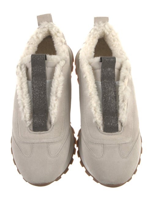 Brunello Cucinelli Suede Sneakers