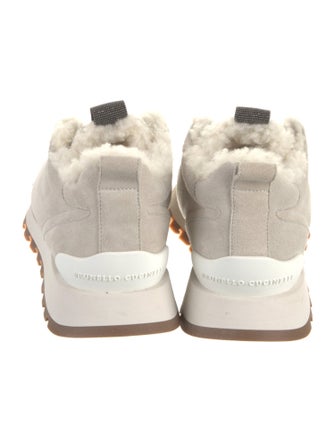 Brunello Cucinelli Suede Sneakers