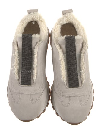 Brunello Cucinelli Suede Sneakers