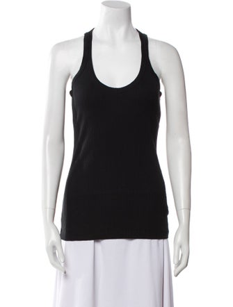 Brunello Cucinelli Scoop Neck Sleeveless Top