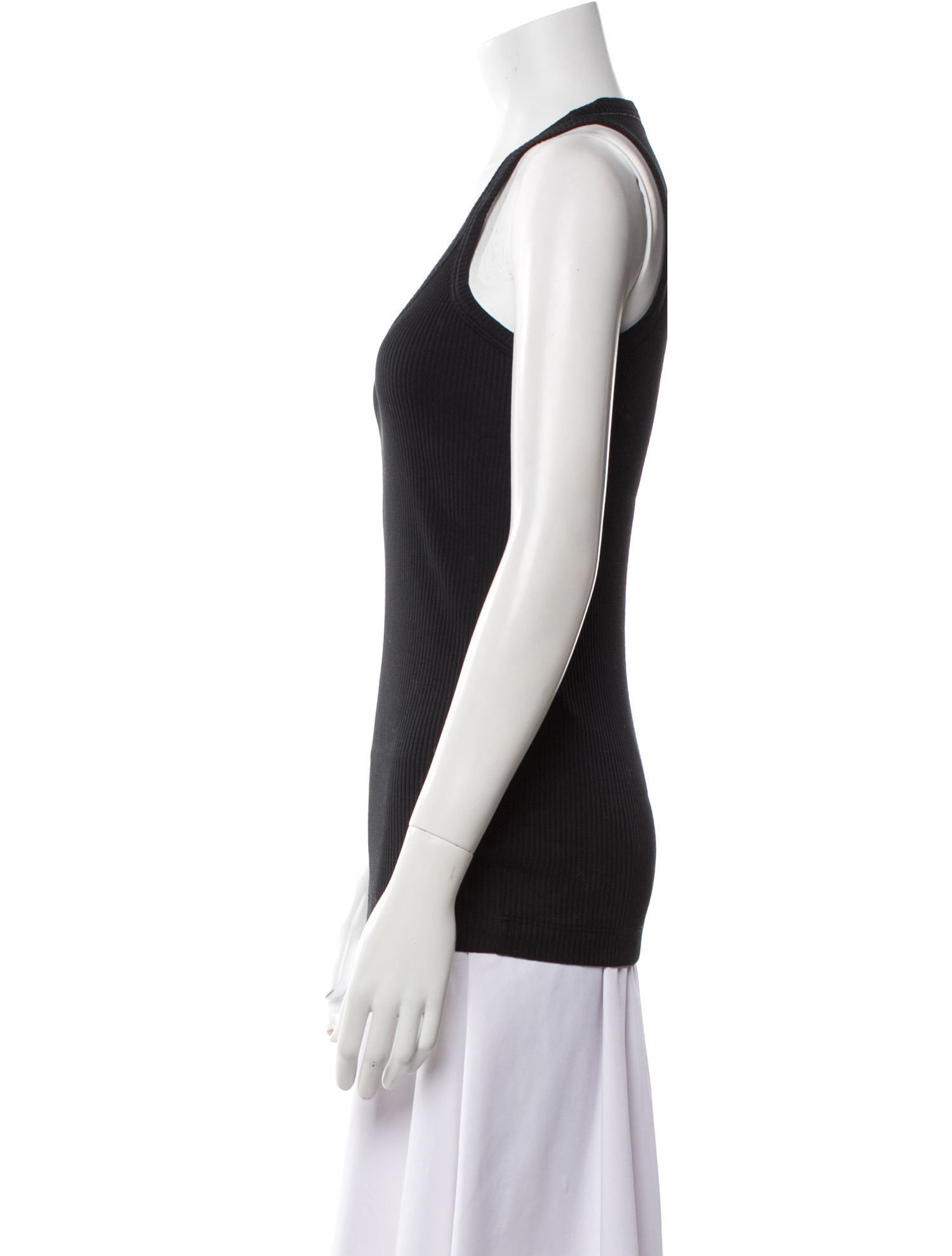 Brunello Cucinelli Scoop Neck Sleeveless Top