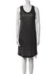 Brunello Cucinelli Scoop Neck Mini Dress