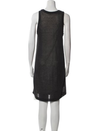 Brunello Cucinelli Scoop Neck Mini Dress
