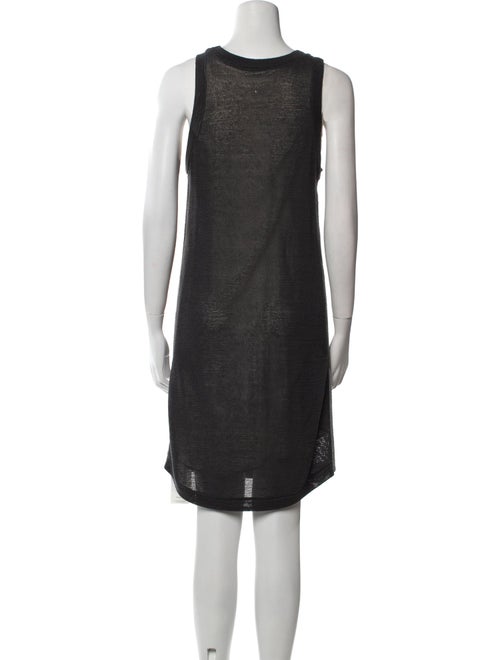 Brunello Cucinelli Scoop Neck Mini Dress