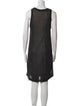 Brunello Cucinelli Scoop Neck Mini Dress