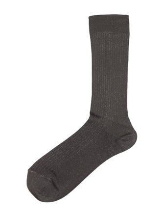 Brunello Cucinelli Solid Knit Socks