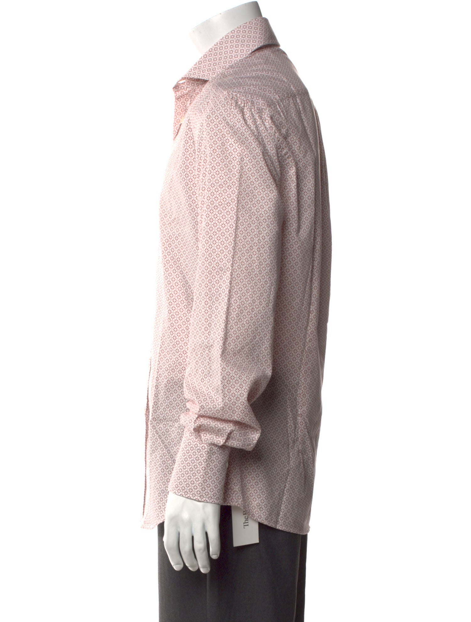 Brunello Cucinelli Printed Long Sleeve Shirt