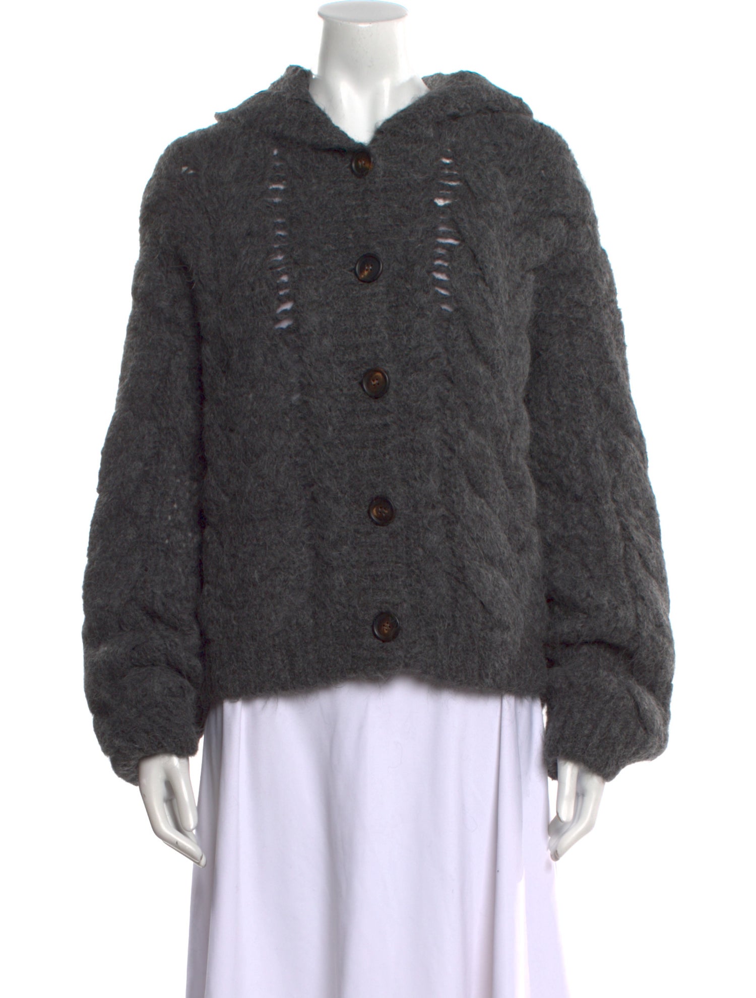 Brunello Cucinelli Alpaca V-Neck Sweater