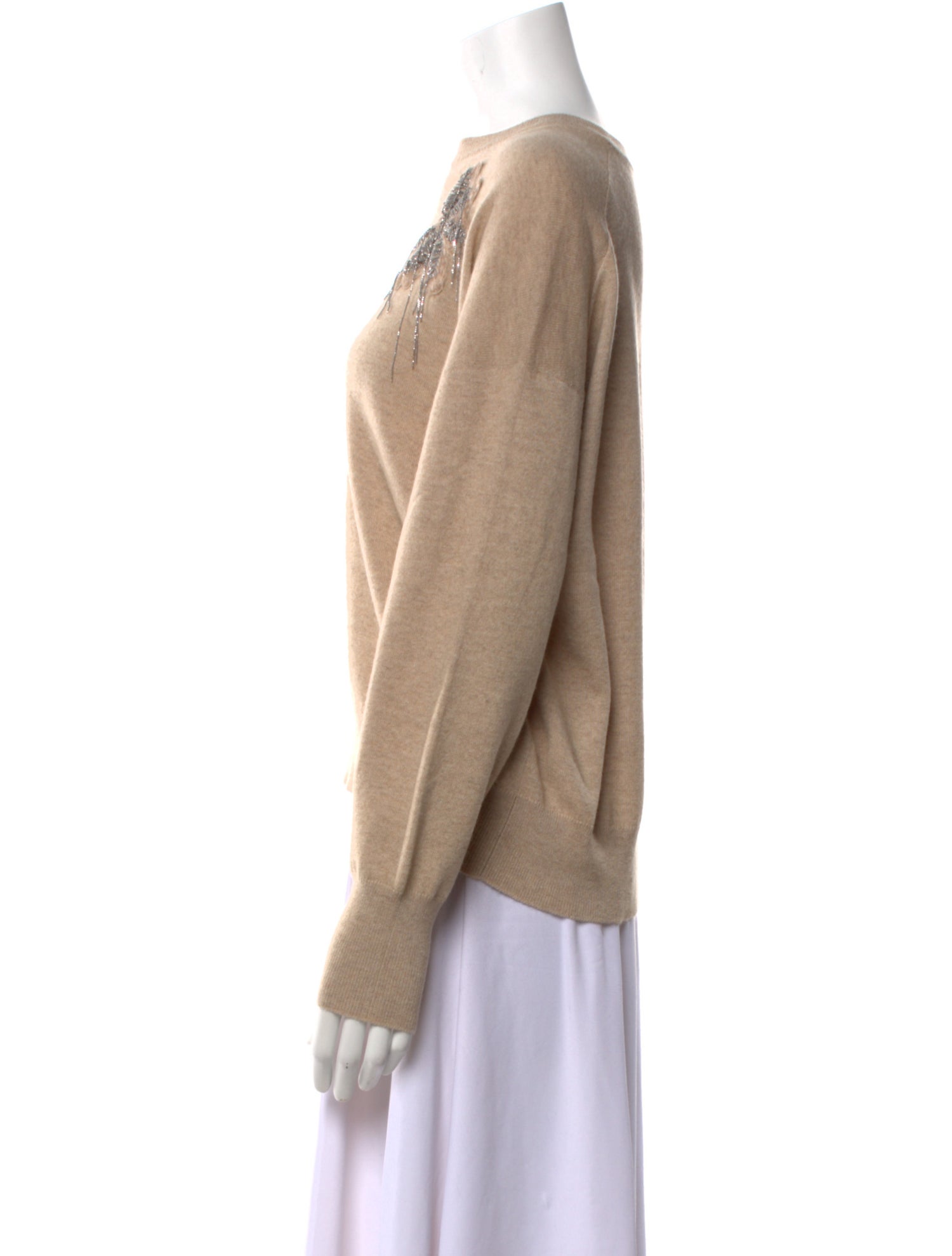 Brunello Cucinelli Cashmere Scoop Neck Sweater