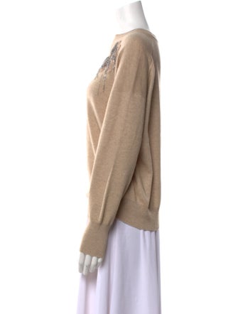 Brunello Cucinelli Cashmere Scoop Neck Sweater