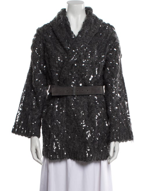 Brunello Cucinelli Alpaca Printed Evening Jacket