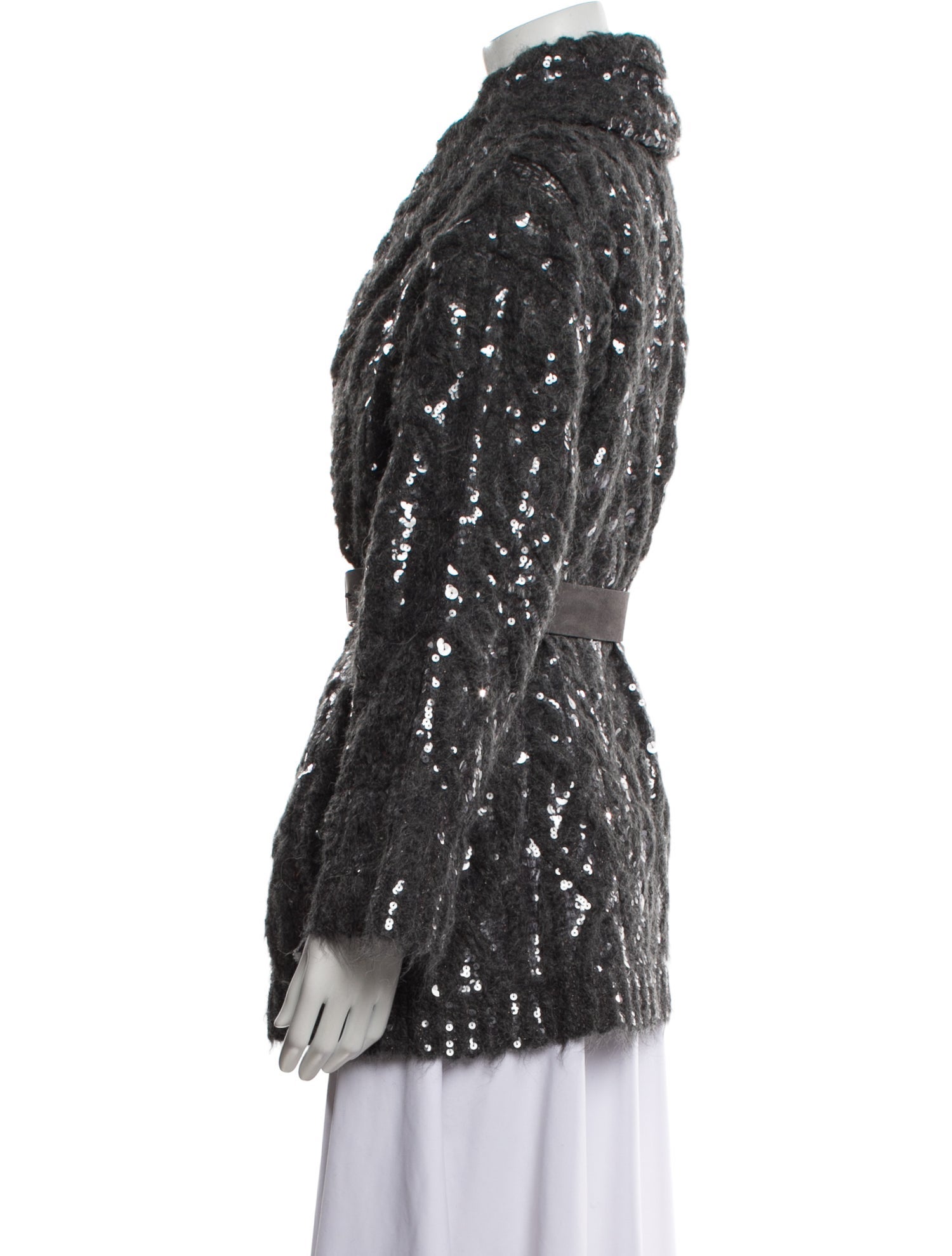 Brunello Cucinelli Alpaca Printed Evening Jacket