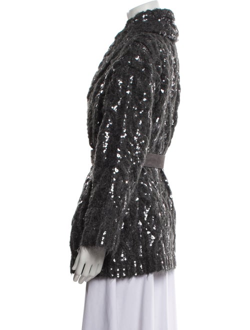 Brunello Cucinelli Alpaca Printed Evening Jacket