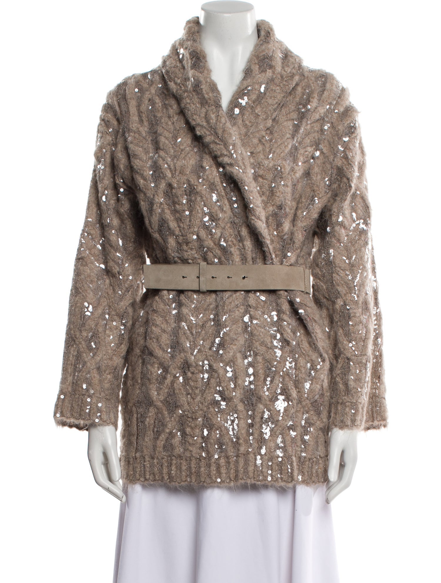 Brunello Cucinelli Alpaca Printed Evening Jacket