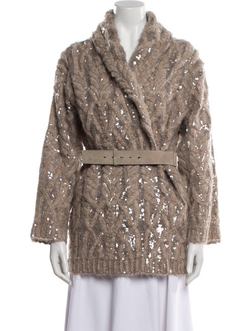 Brunello Cucinelli Alpaca Printed Evening Jacket