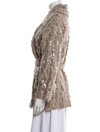 Brunello Cucinelli Alpaca Printed Evening Jacket