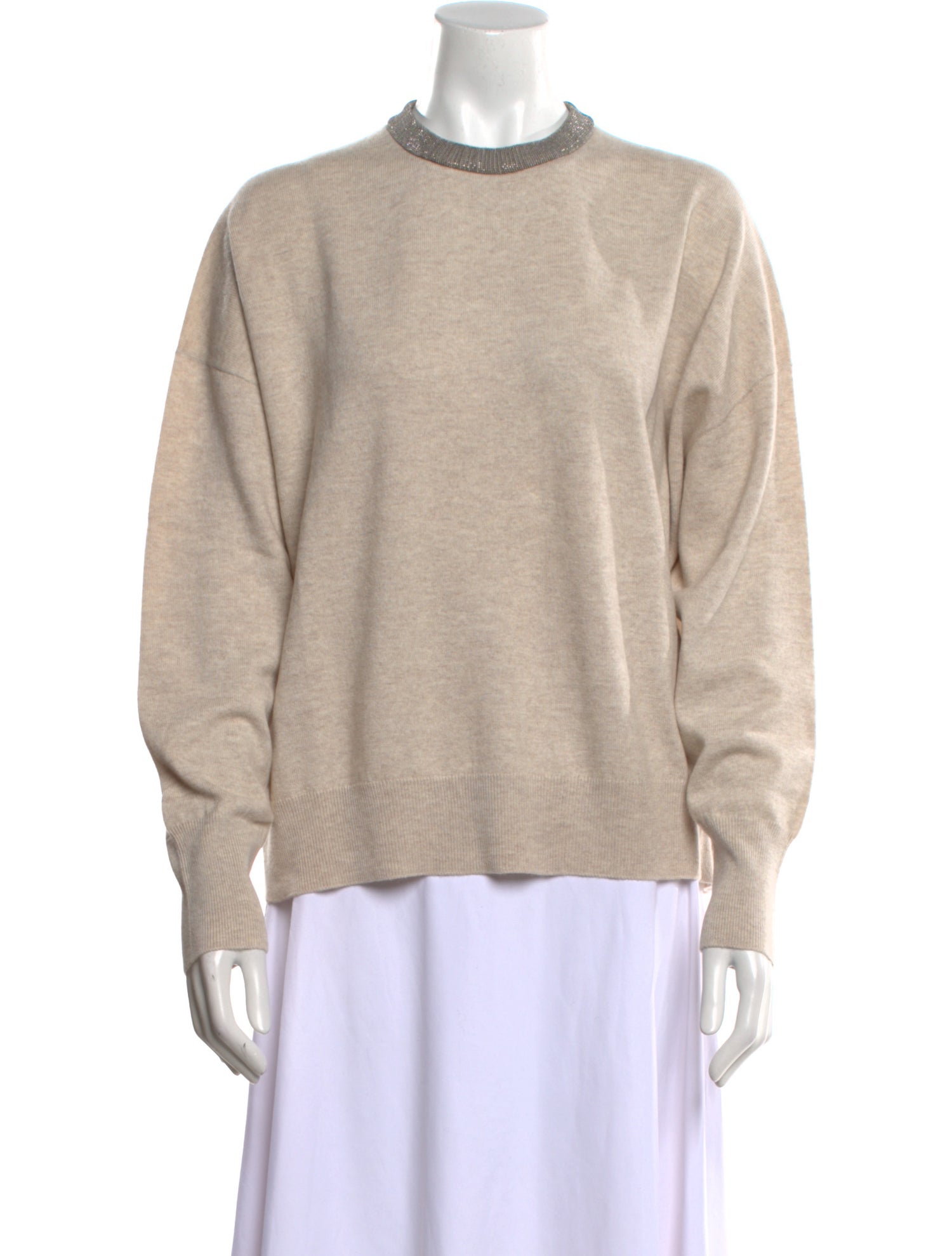 Brunello Cucinelli Cashmere Crew Neck Sweater w/ Tags