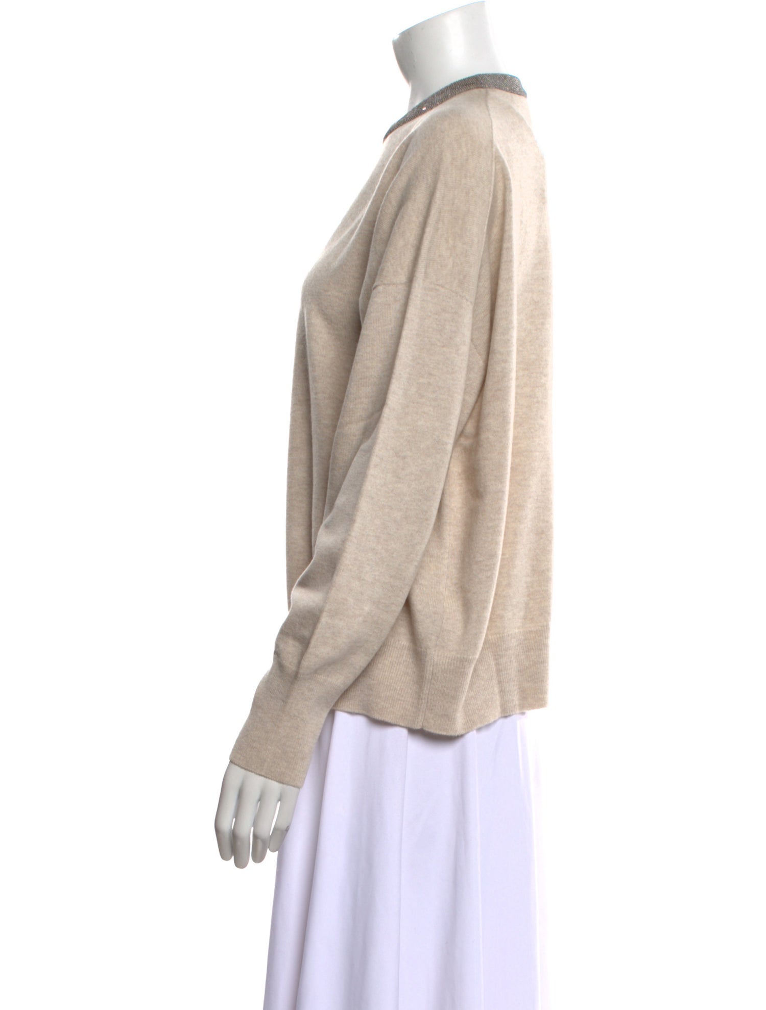 Brunello Cucinelli Cashmere Crew Neck Sweater w/ Tags