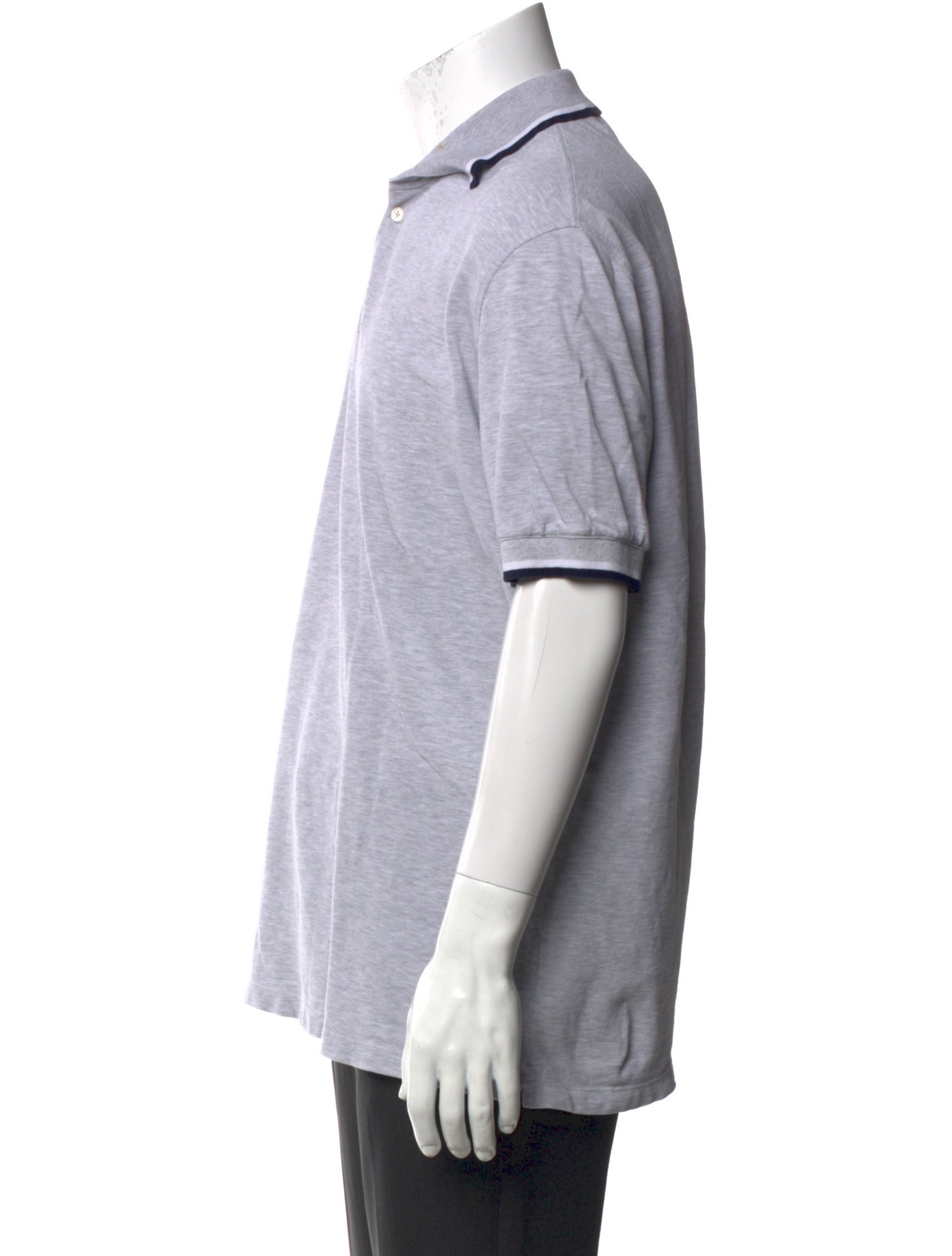 Brunello Cucinelli Crew Neck Short Sleeve Polo Shirt