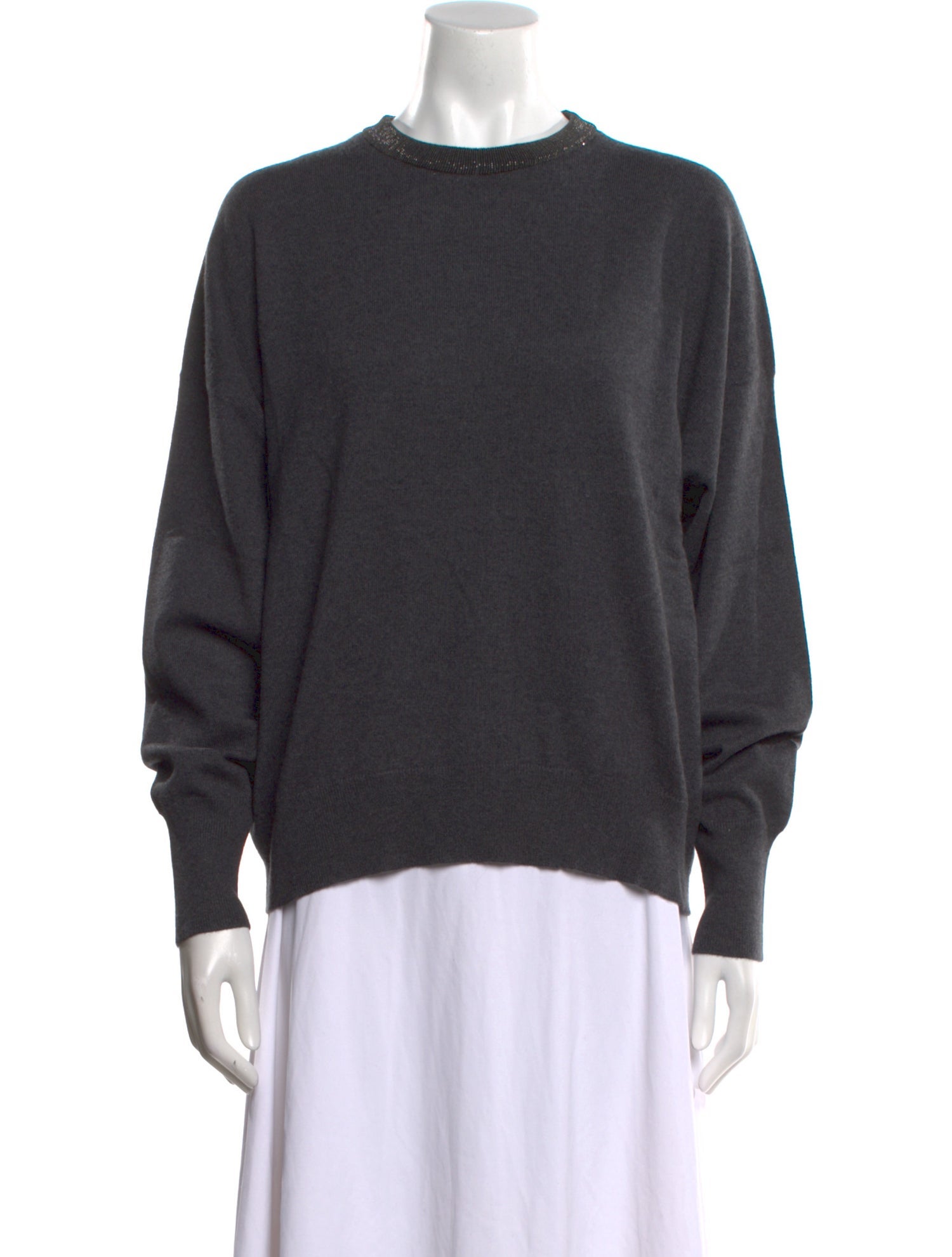 Brunello Cucinelli Cashmere Crew Neck Sweater w/ Tags