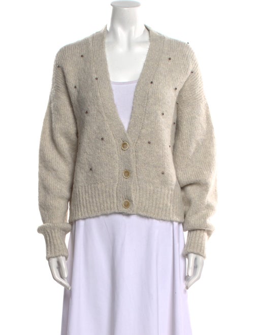 Brunello Cucinelli Alpaca V-Neck Sweater