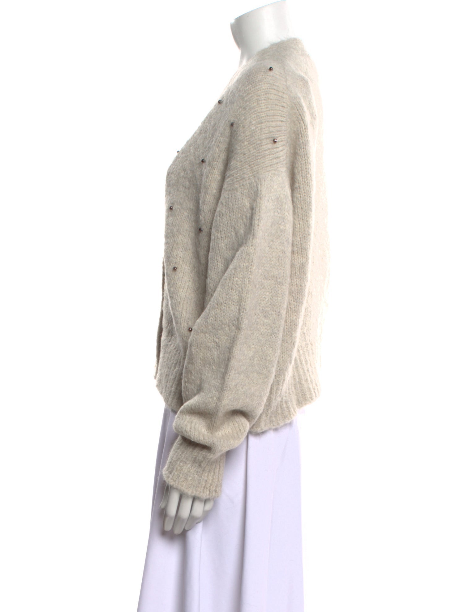 Brunello Cucinelli Alpaca V-Neck Sweater