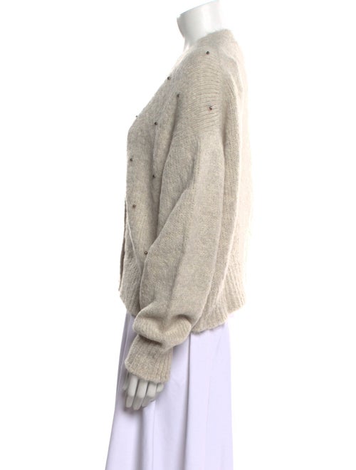 Brunello Cucinelli Alpaca V-Neck Sweater