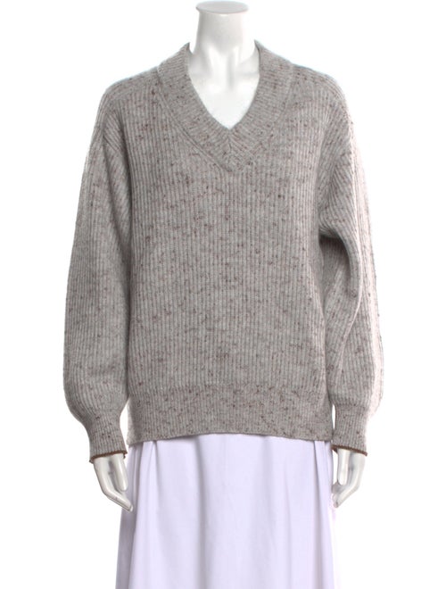 Brunello Cucinelli Wool V-Neck Sweater