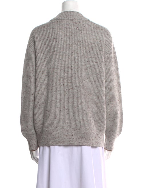 Brunello Cucinelli Wool V-Neck Sweater