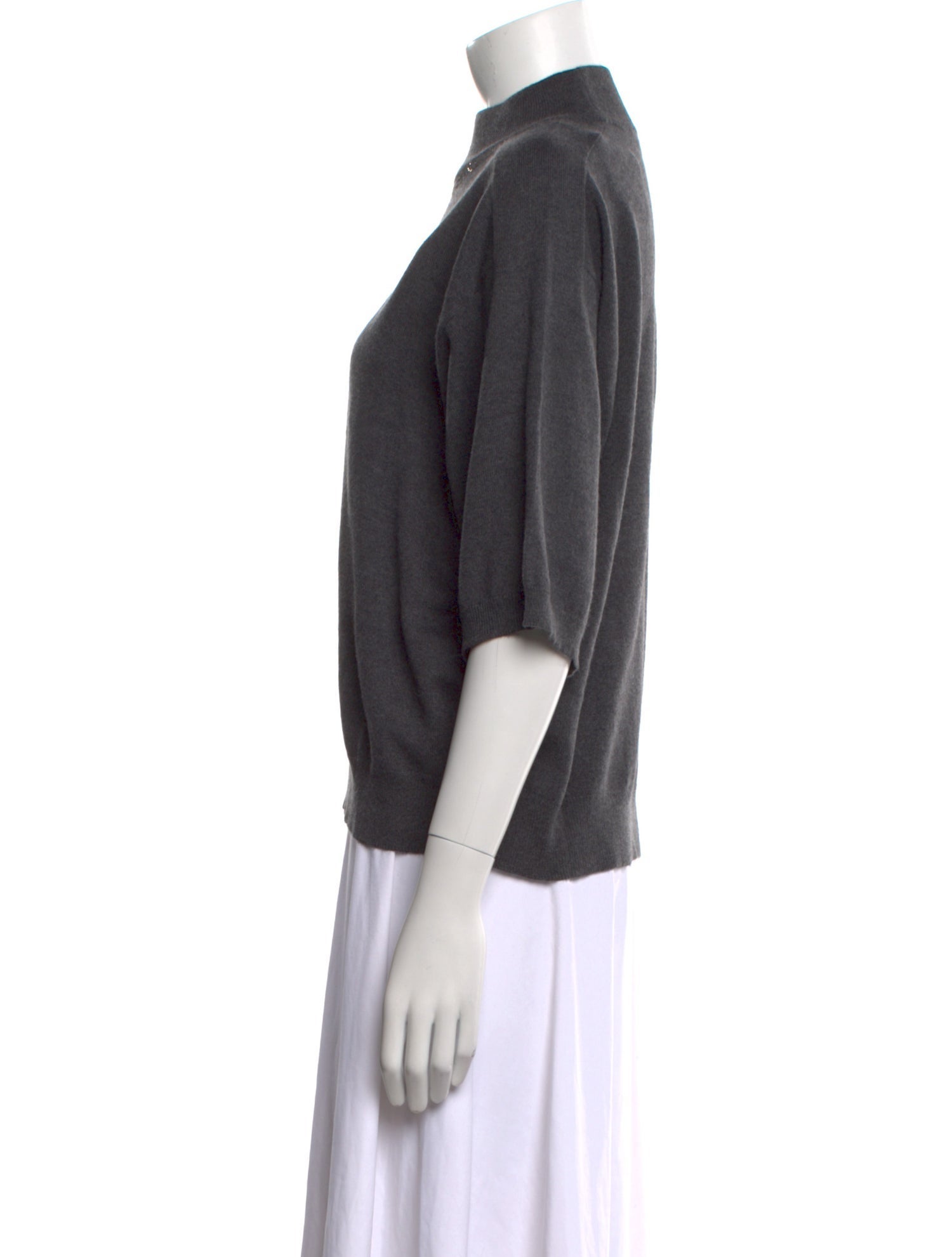 Brunello Cucinelli Cashmere Mock Neck Sweater w/ Tags