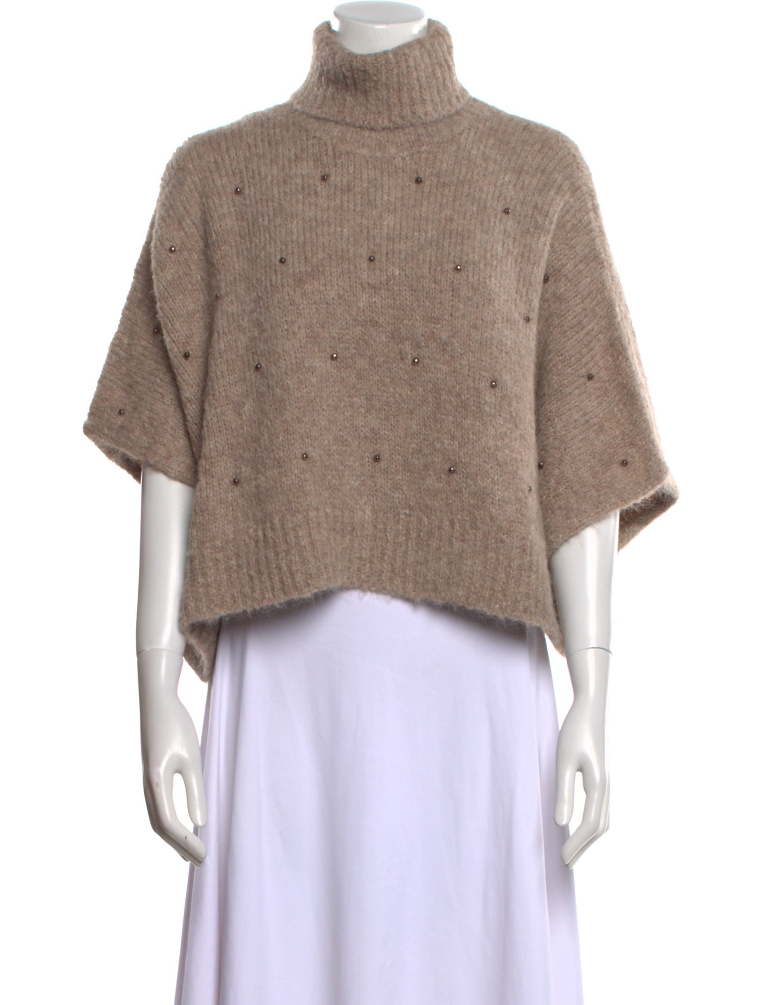 Brunello Cucinelli Alpaca Turtleneck Sweater w/ Tags