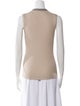 Brunello Cucinelli Crew Neck Sleeveless Top