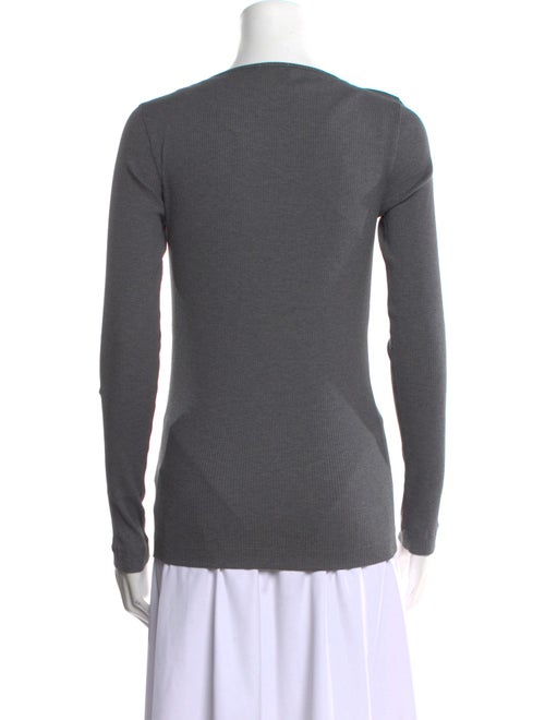 Brunello Cucinelli Scoop Neck Long Sleeve T-Shirt