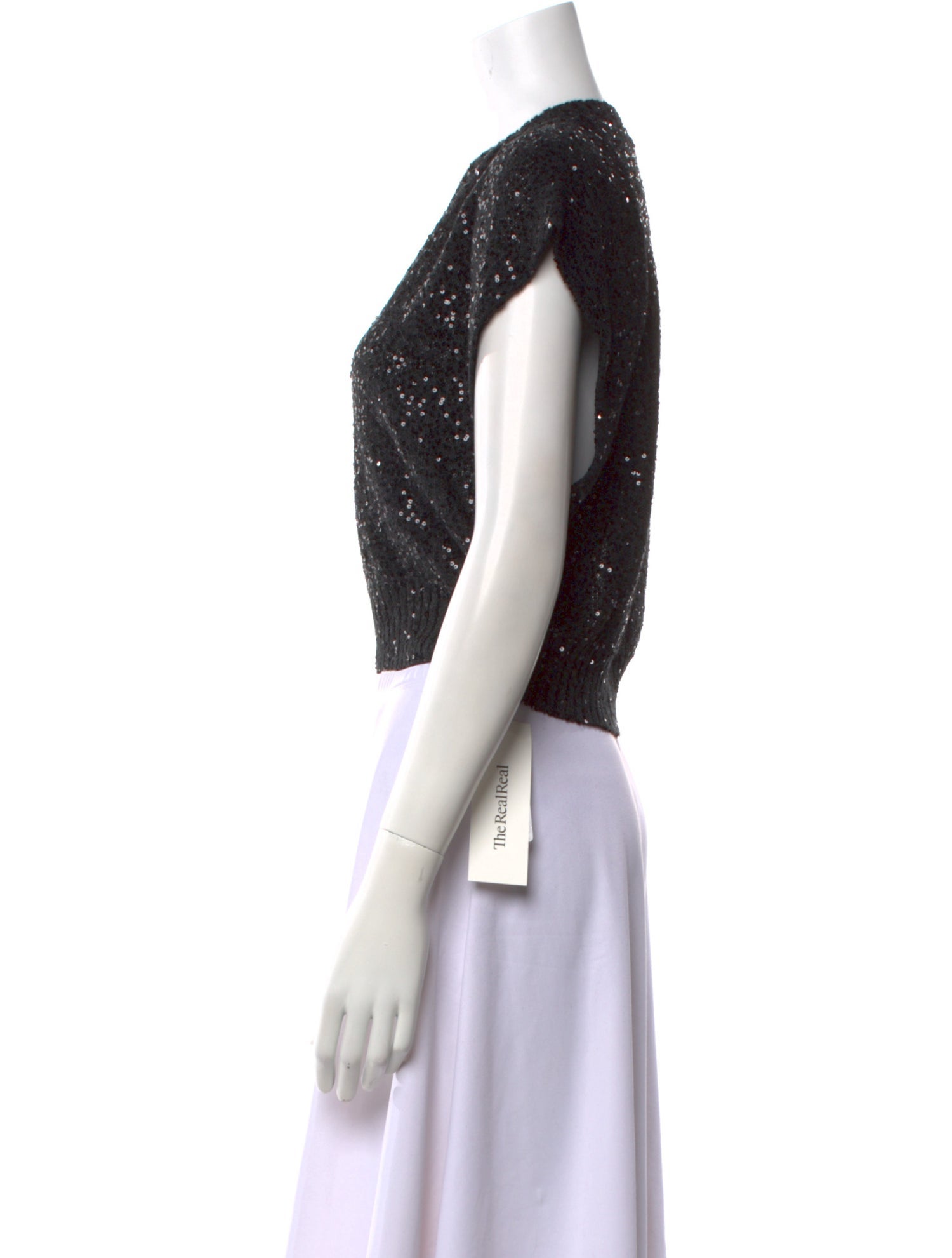 Brunello Cucinelli Linen V-Neck Sweater