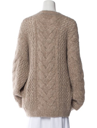 Brunello Cucinelli Alpaca Crew Neck Sweater