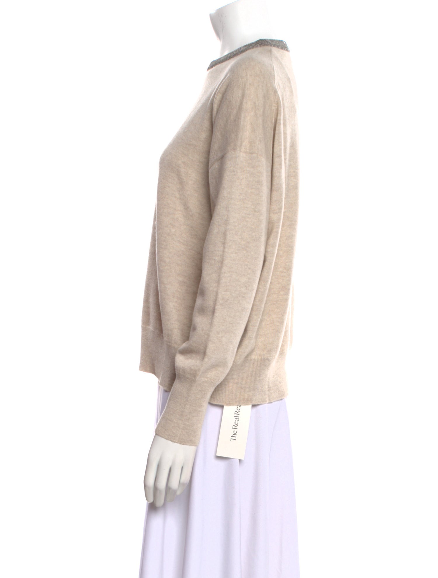 Brunello Cucinelli Cashmere Mock Neck Sweater w/ Tags