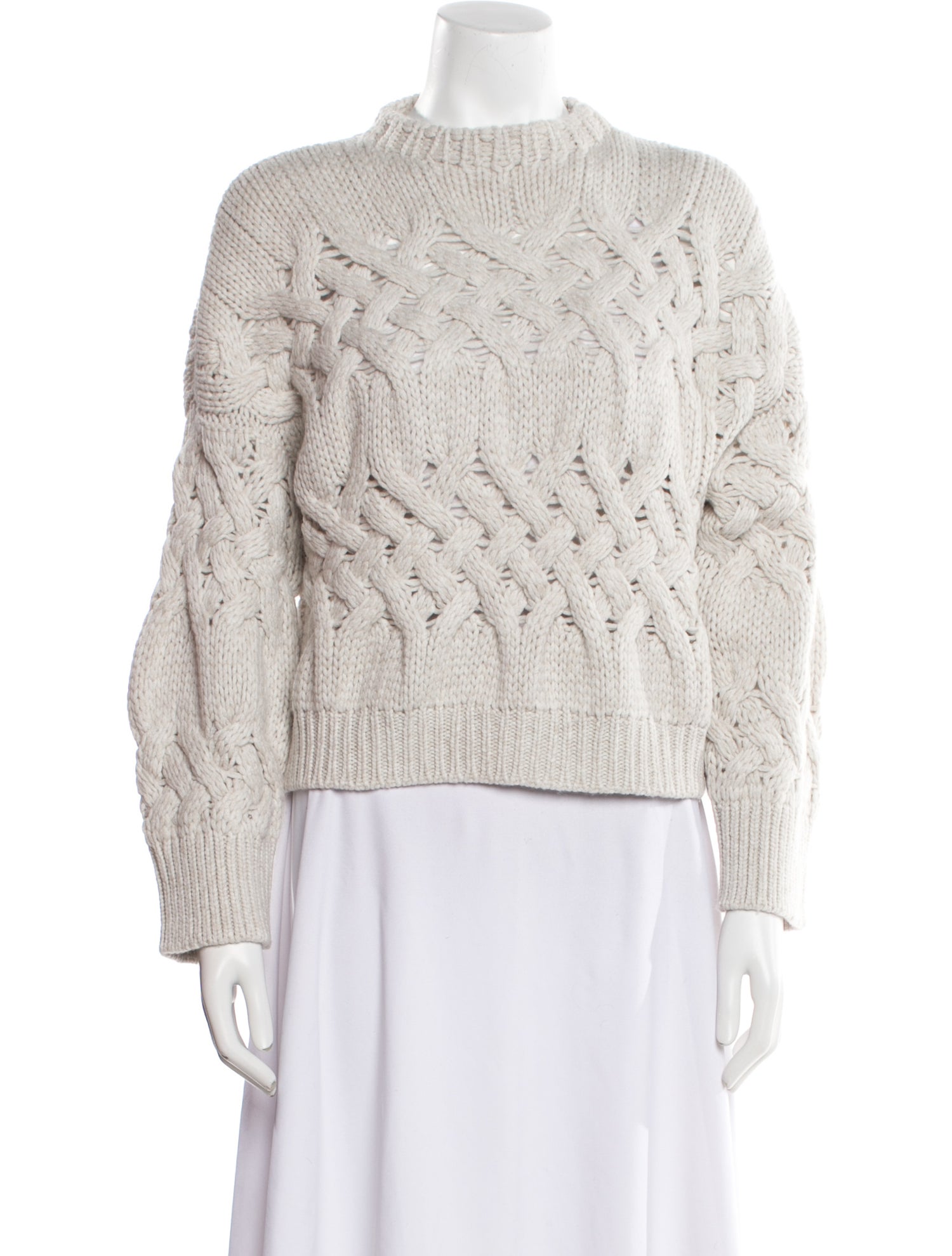 Brunello Cucinelli Cashmere Mock Neck Sweater w/ Tags