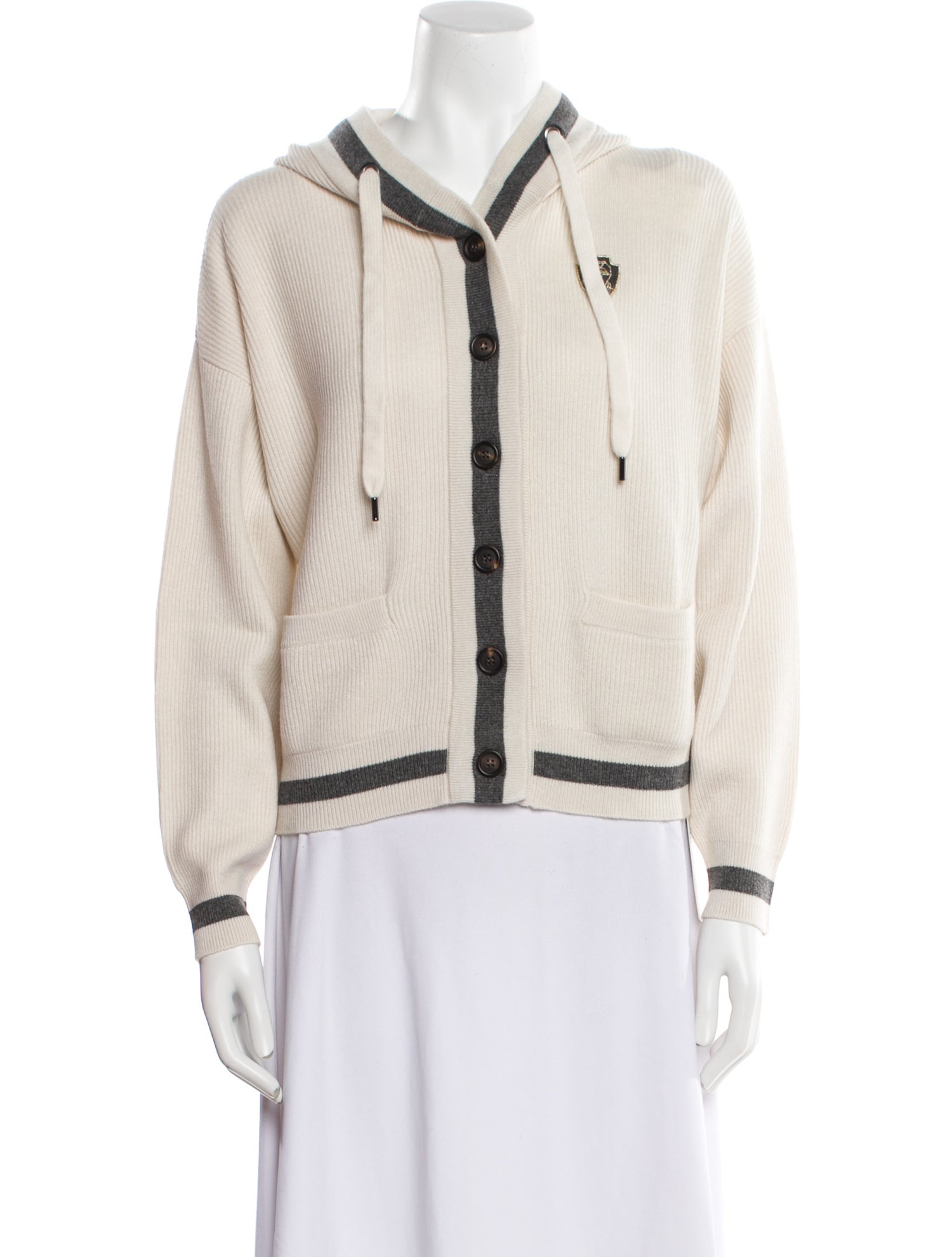 Brunello Cucinelli Cashmere Striped Sweater w/ Tags